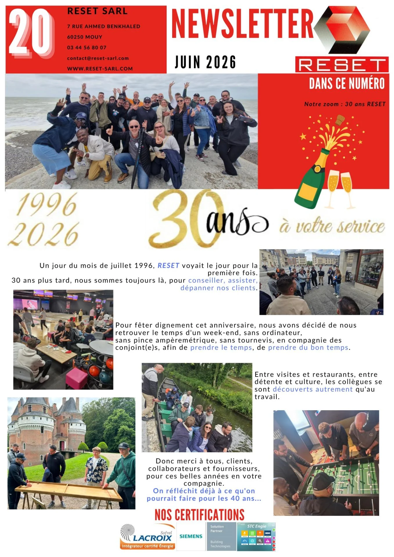 Newsletter n 20 juin 2026